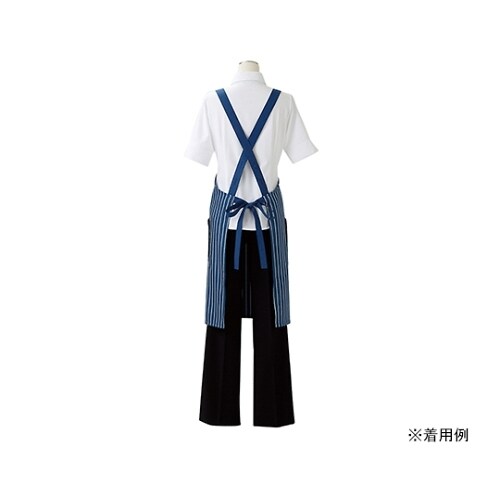 エプロン ブルー/ネイビー