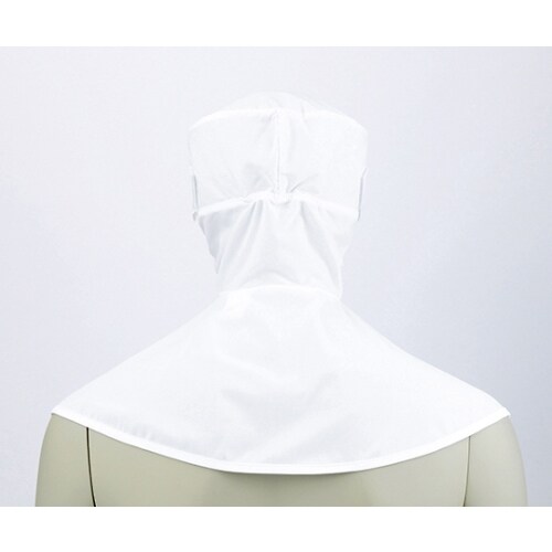 頭巾帽子 白9ー1001 フリー