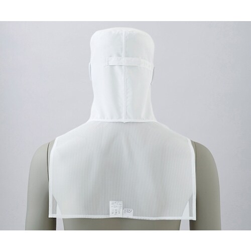 9ー1091 頭巾帽子 白 M