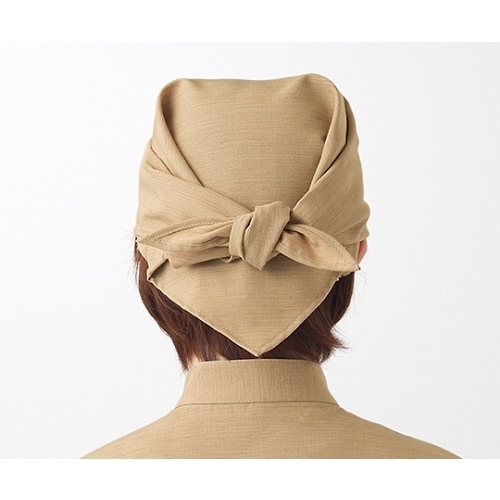 バンダナ ベージュ