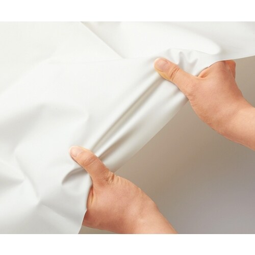 ウレタン胸付エプロン 白 UAー1