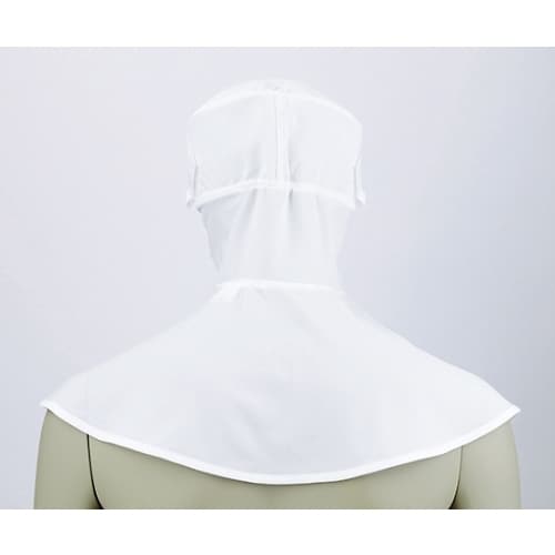 頭巾帽子 白 9ー948