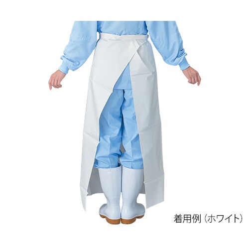 Eー51Wウレタンエプロン ホワイト M