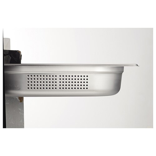 ステンレスGNパン(穴明) 2/3 65mm