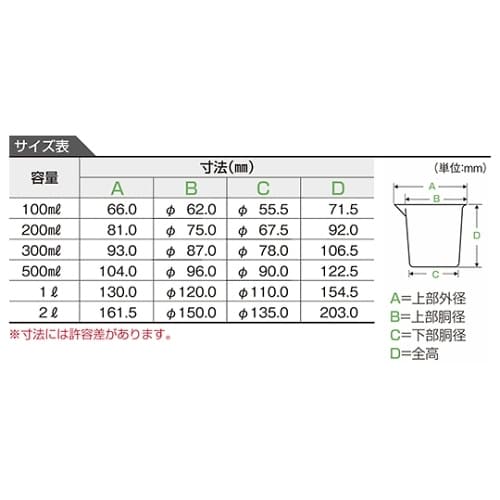 PC計量カップ 500ml