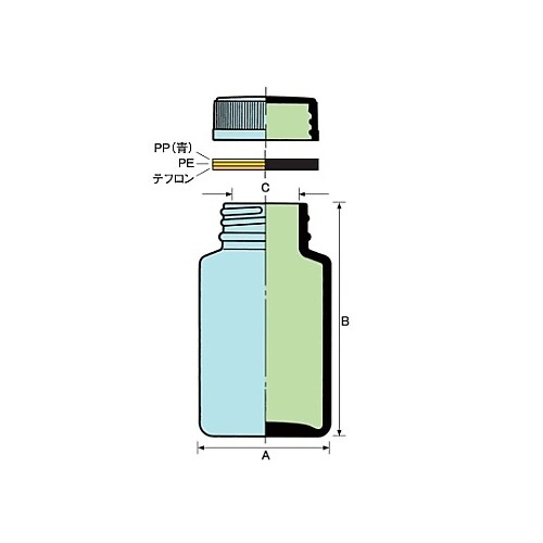 角型規格瓶 Kー60 100本