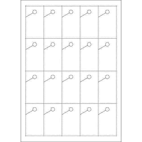 プリンタ対応品切れカード 大 120枚