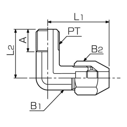 エルボユニオンジョイント LN−2120