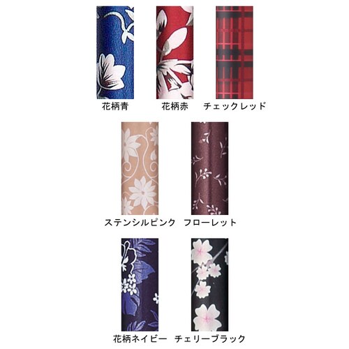 ステッキベーシック 伸縮 S チェックレッド