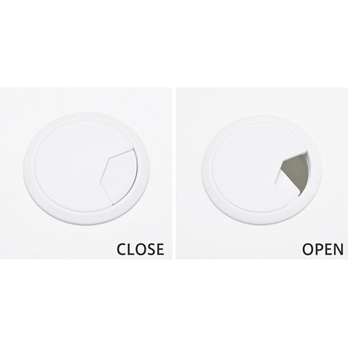 キャスターテーブル オーバル ナチュラル