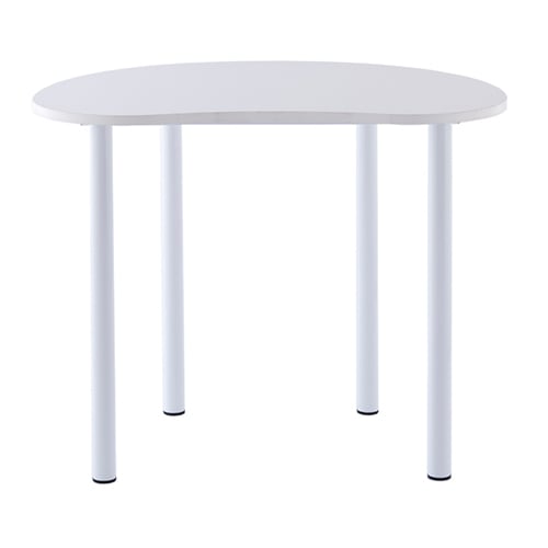 ビーンズ ハイテーブル 幅1200奥行800 白