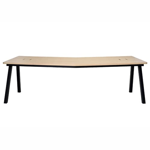 異形天板ミーティングテーブル 幅2400 NA