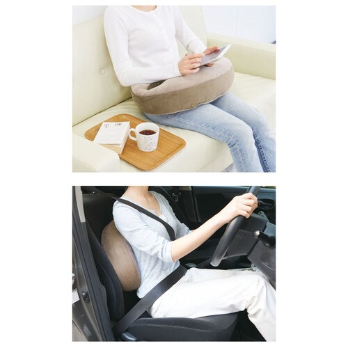 骨盤ホールドクッション ブラウン