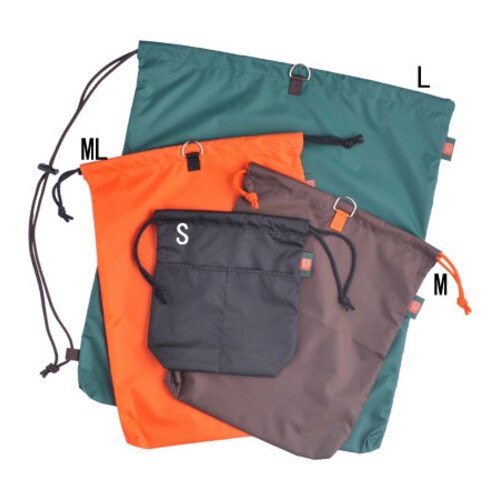 消臭ランドリーバッグ ML チョコレート