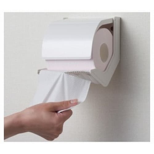 ペーパーホルダー 「おくだけ」 オフホワイト×20