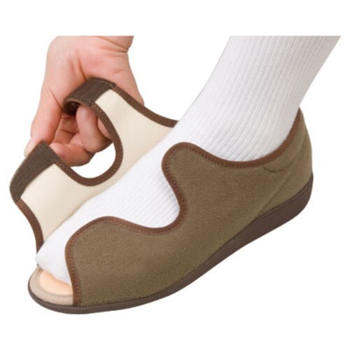 快歩主義 L133SLネイビーガラ 21.5cm