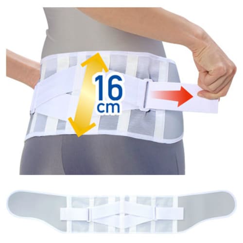 中山式 腰椎医学コルセット 滑車式スリムライト S