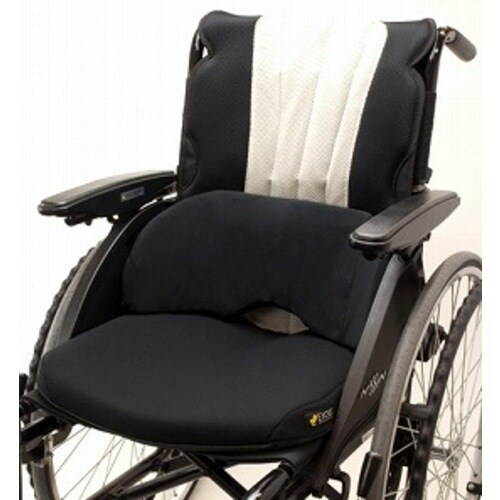 バッククッション ロータイプ ブラック