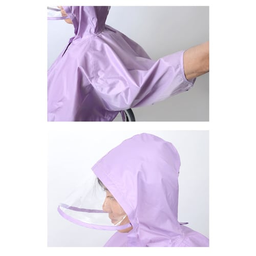 RAKUレイン 収納袋付 L パープル