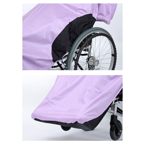 RAKUレイン 収納袋付 L パープル