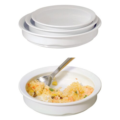 ユーディーウェーブ深皿 19cm/365g