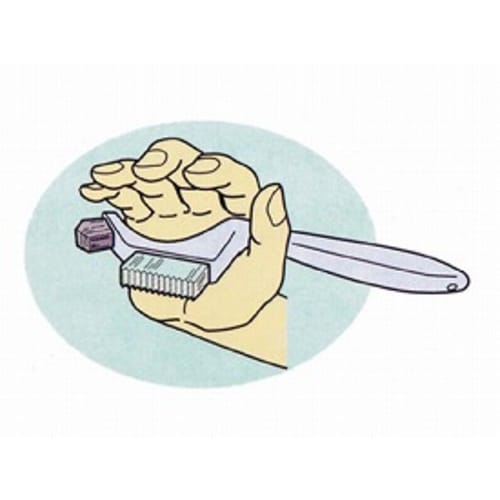 エラック義歯ブラシらくらくスタイル 2色1セット