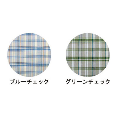 マンラク1型ねまき 夏用 LL ブルーチェック