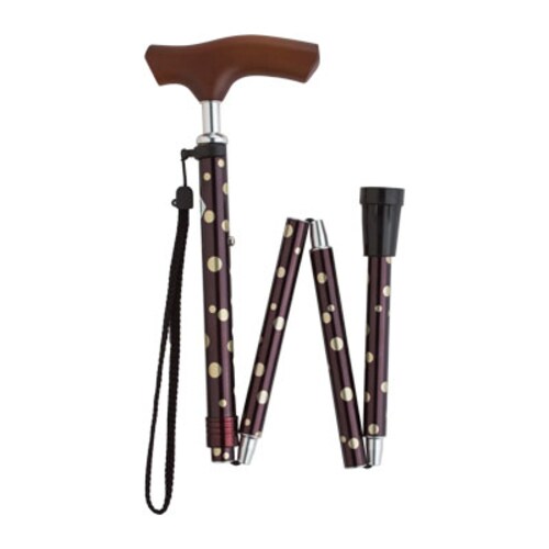 介援隊オリジナル杖II 折りたたみタイプ ドット