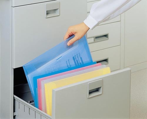 ムービーキャリーファイル A4 ピンク×6