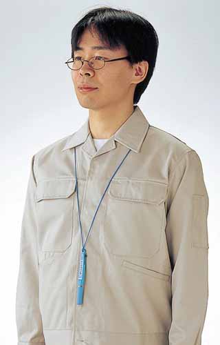 2色ボールペンプレーヤーズひも付き 水色軸×10