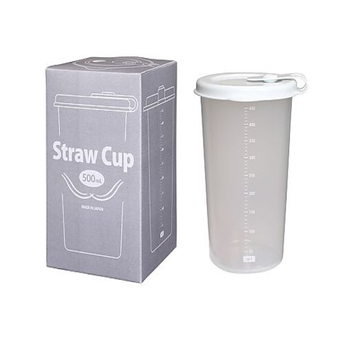 キャップ付 ストローカップ(メモリ付き) アイス