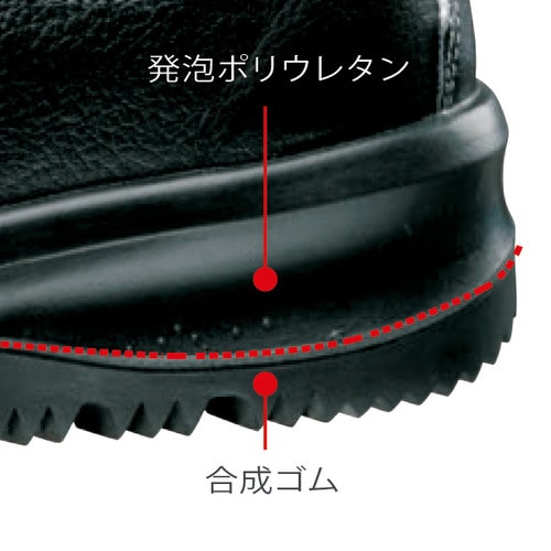 雪上耐滑安全靴 ARD225N 23.5cm