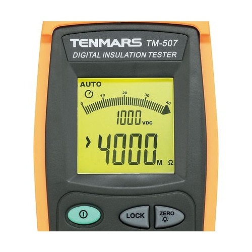 デジタル絶縁抵抗計 TM−507