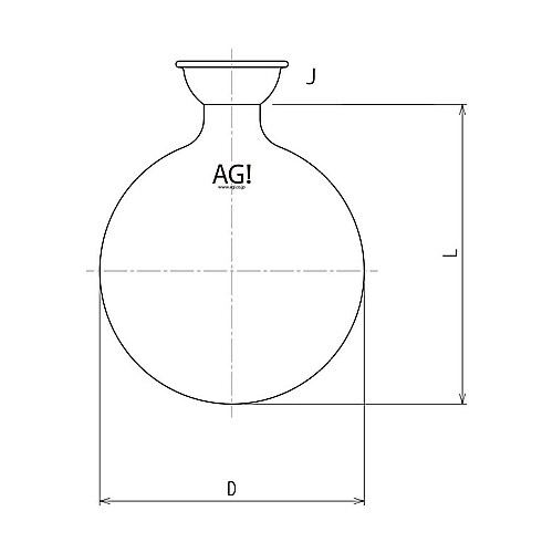 ロータリー受フラスコ 1000ml