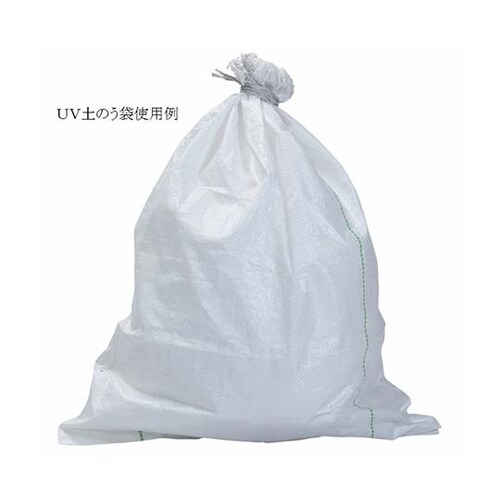UV土のう袋 緑1本ライン 400枚入