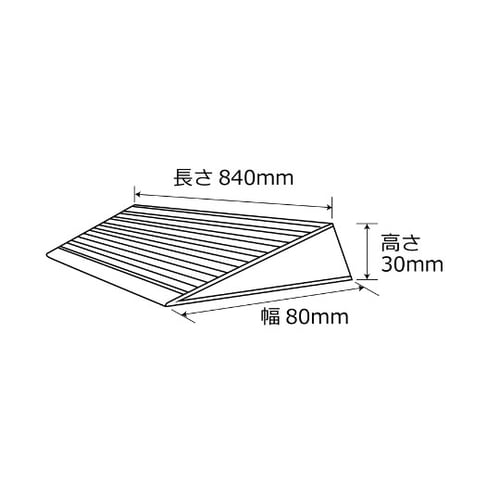 ぬくもりスロープ ロング 840×30m