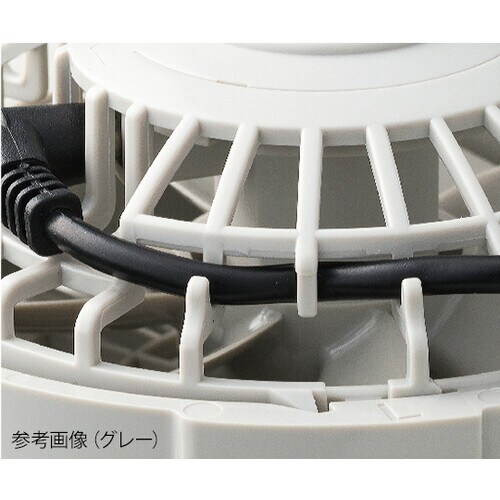 FAN2200BR ワンタッチファン黒赤