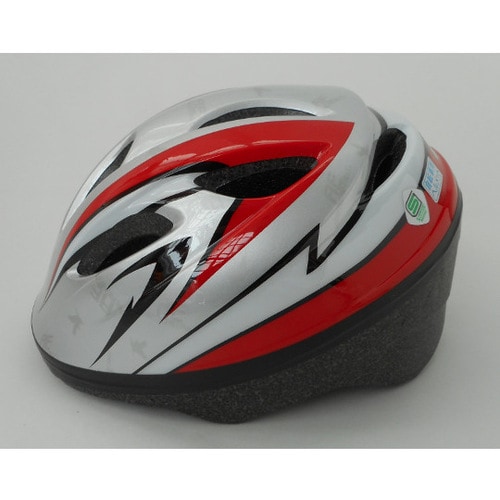 46821自転車用キッズヘルメットレッド