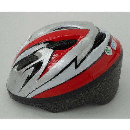 46831 自転車用ジュニアヘルメット赤