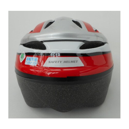 46831 自転車用ジュニアヘルメット赤