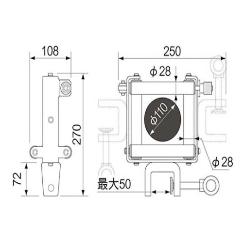 ISH−110 四面コロ