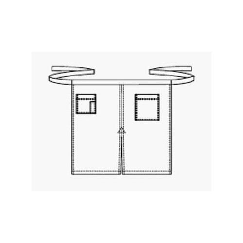 FK7062−12 ストライプエプロン