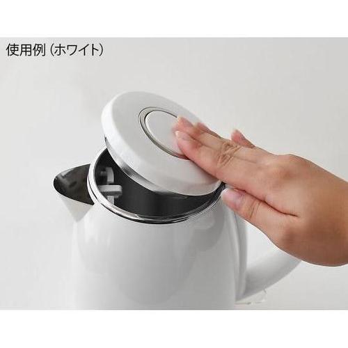 PO−151WT 電気ケトル0.8L 白