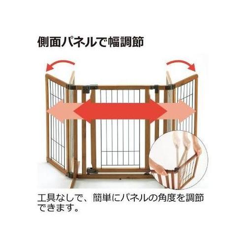 589915 ドア付ペットゲート ワイド