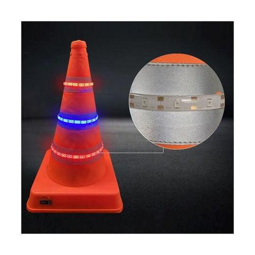 J2469 LED伸縮コーン オレンジ色