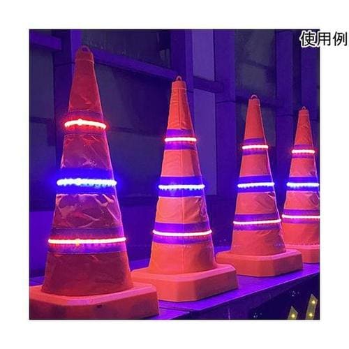 J2469 LED伸縮コーン オレンジ色