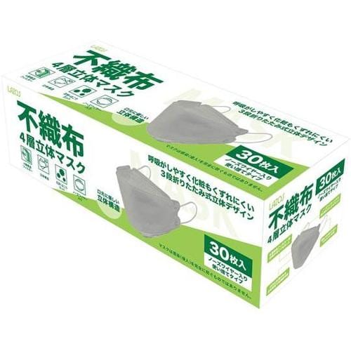 L−MW−GY30 不織布マスク 60箱