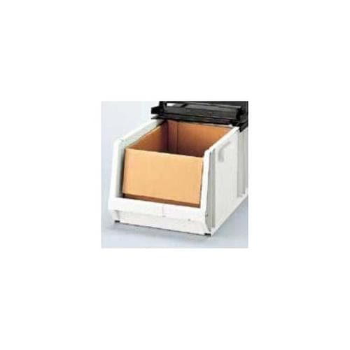 分別ボックスA4 カギ付 オフホワイト