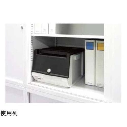 分別ボックスA4 カギ付 オフホワイト