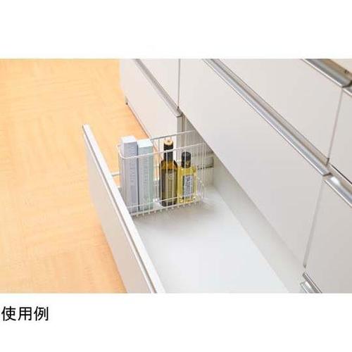 フロウト スリムバスケット(仕切り付)R